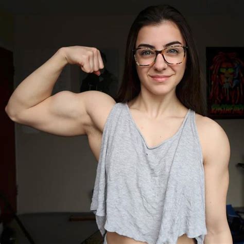 young female bodybuilder